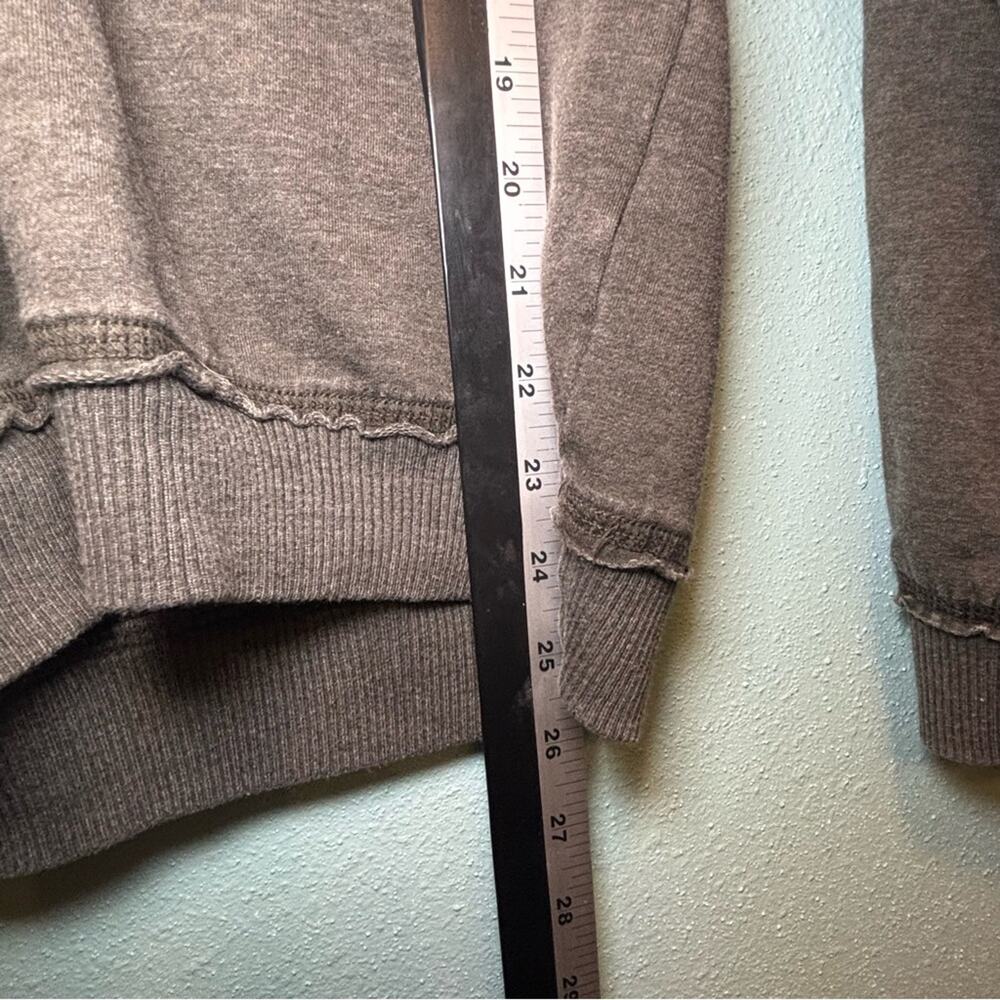 Project Social T Lace-Up Distressed Hoodie Sweatshirt | Size XS - Picture 5 of 7